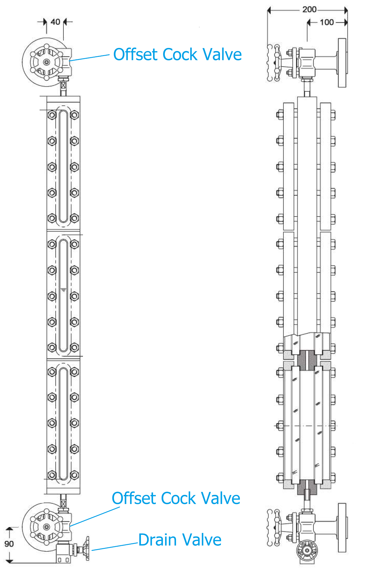 Level Gauge Cock Valves