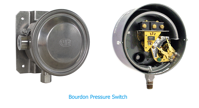 Bourdon Pressure Switch